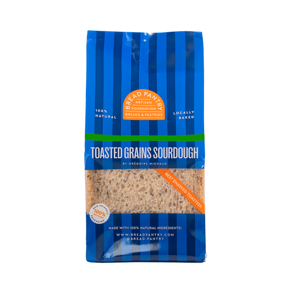 Toasted Grains Sourdough which comes studded with a medley of seeds and grains, our nutritious Seeded Sourdough is good for the body - great for the soul.