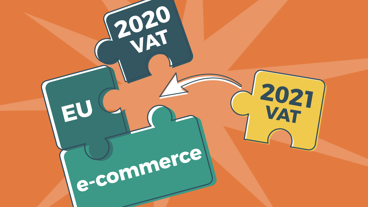 Illustration of EU VAT changes 2021 for e-commerce