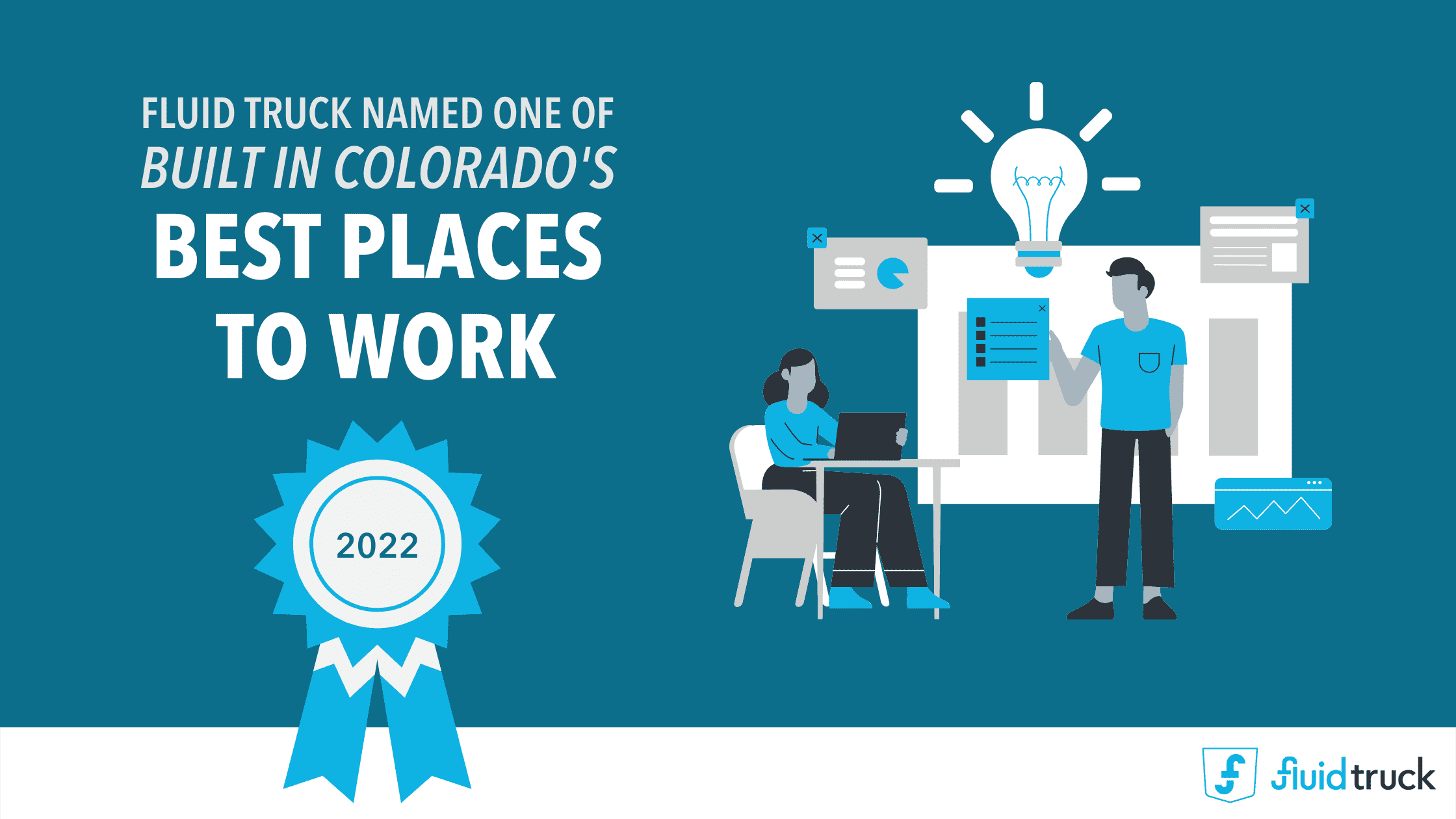Fluid Truck Named One of the Best Places to Work by Built in Colorado