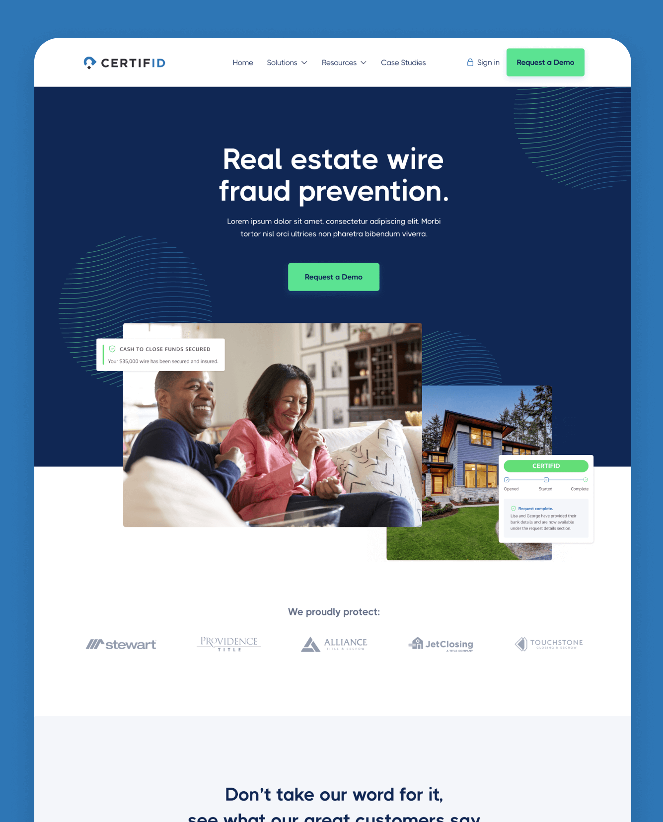 CertifID - Webflow Enterprise Project