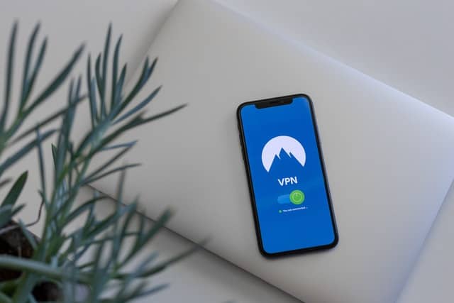 vpn on an iphone