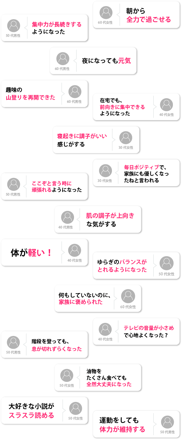 お客様の喜びの声2
