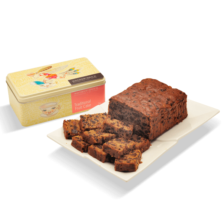 Traditional Fruit Cake Gift Tin 1kg - Mother Meg's