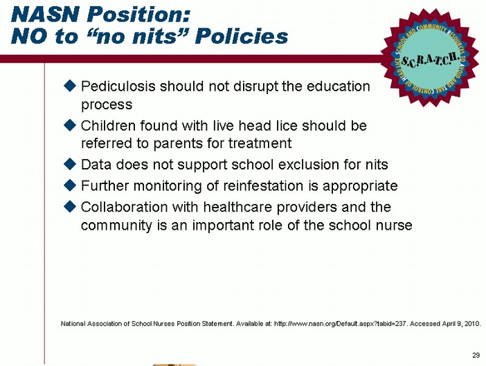 New Berlin School Lice Policy.