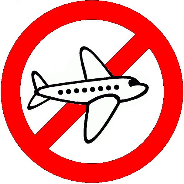 no fly prohibit red slash circle