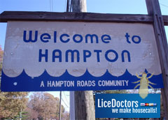 Lice in Hampton Virginia