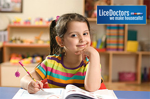 Girl Studying - Lice Doctors