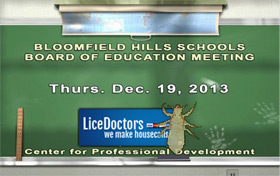 Bloomfield Hills Lice Policy