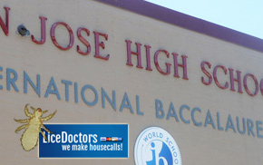 San Jose High School Lice Information