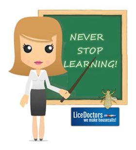 Teachers need to look for lice in class-room