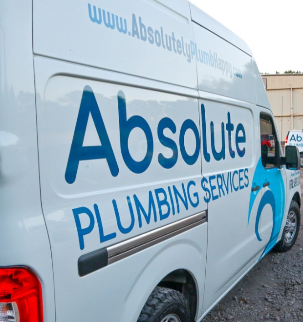 Absolute Plumbing Services, your trusted plumber since 2008.