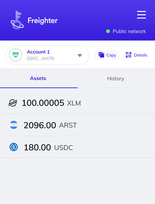 Freighter | A Stellar wallet for every website