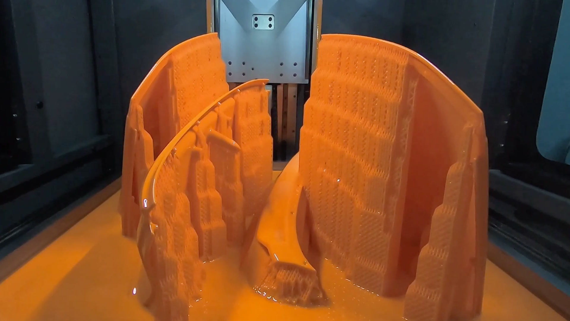 KW Special Projects reengineered RPS machine and DSM Somos® PerFORM