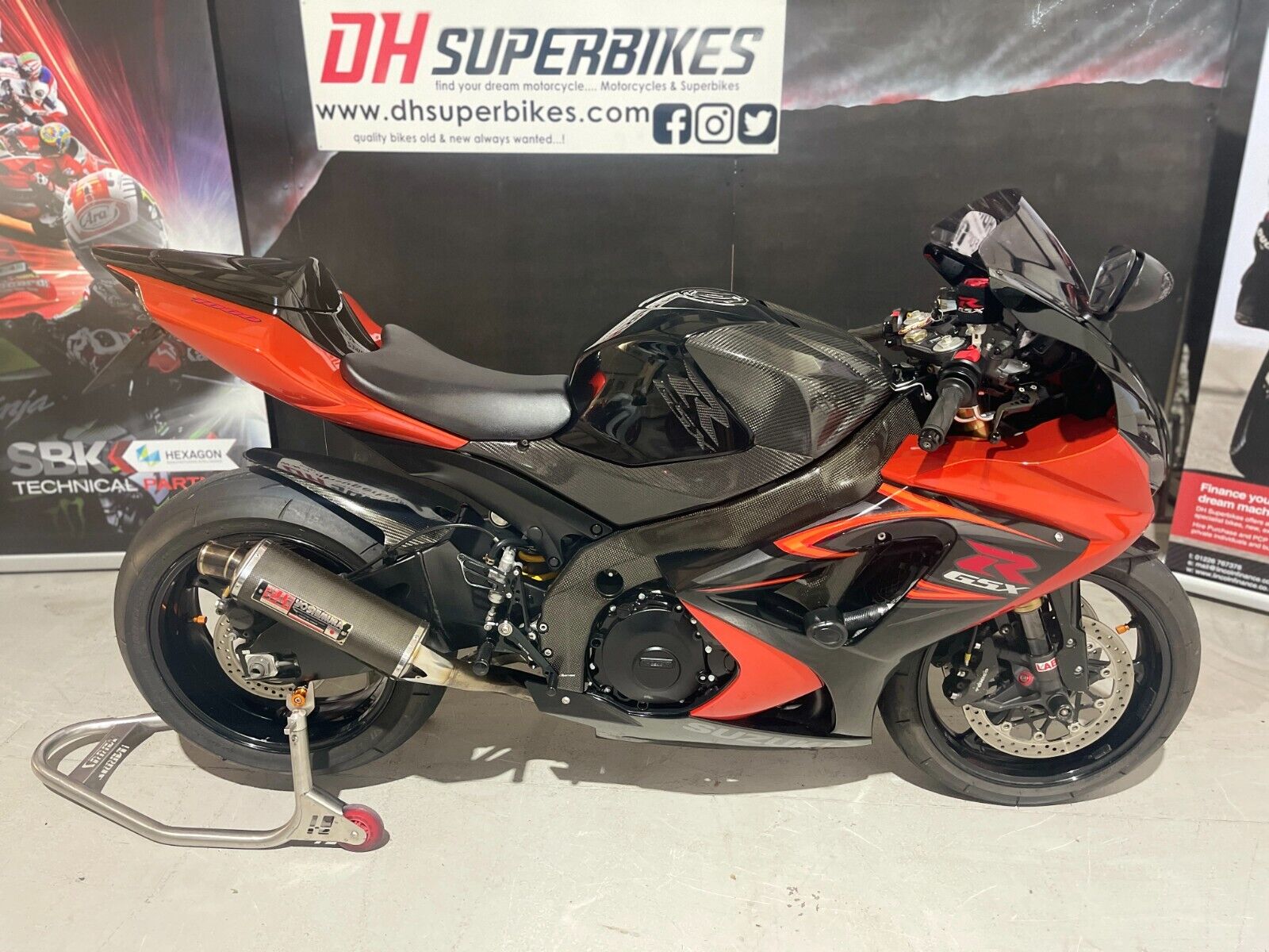 2007 SUZUKI GSXR1000 K7 20120 MILES KTECH YOSHIMURA PX SWAP SATO CARBON