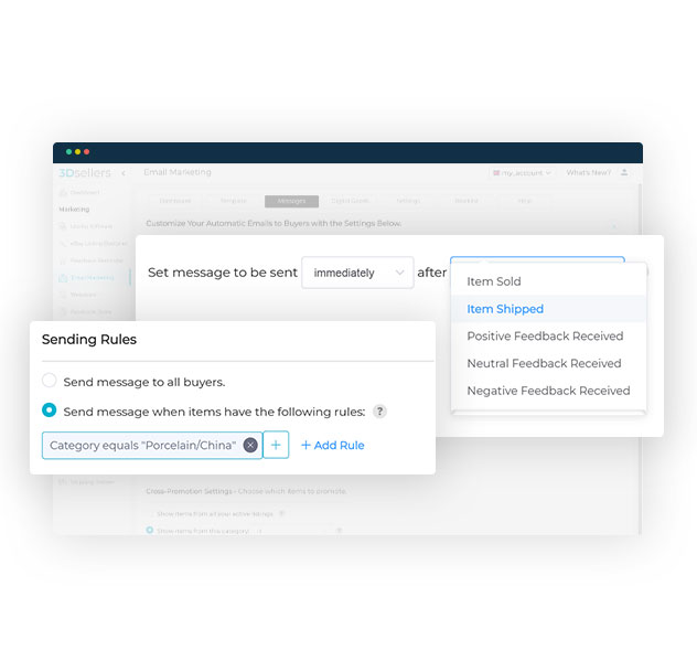 eBay Email Marketing Software Send Automatic Emails to your eBay buyers