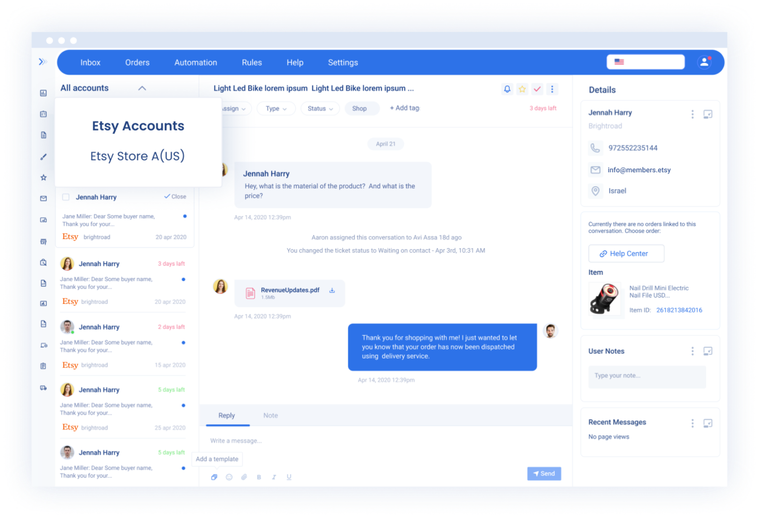 Multiple Marketplaces Support