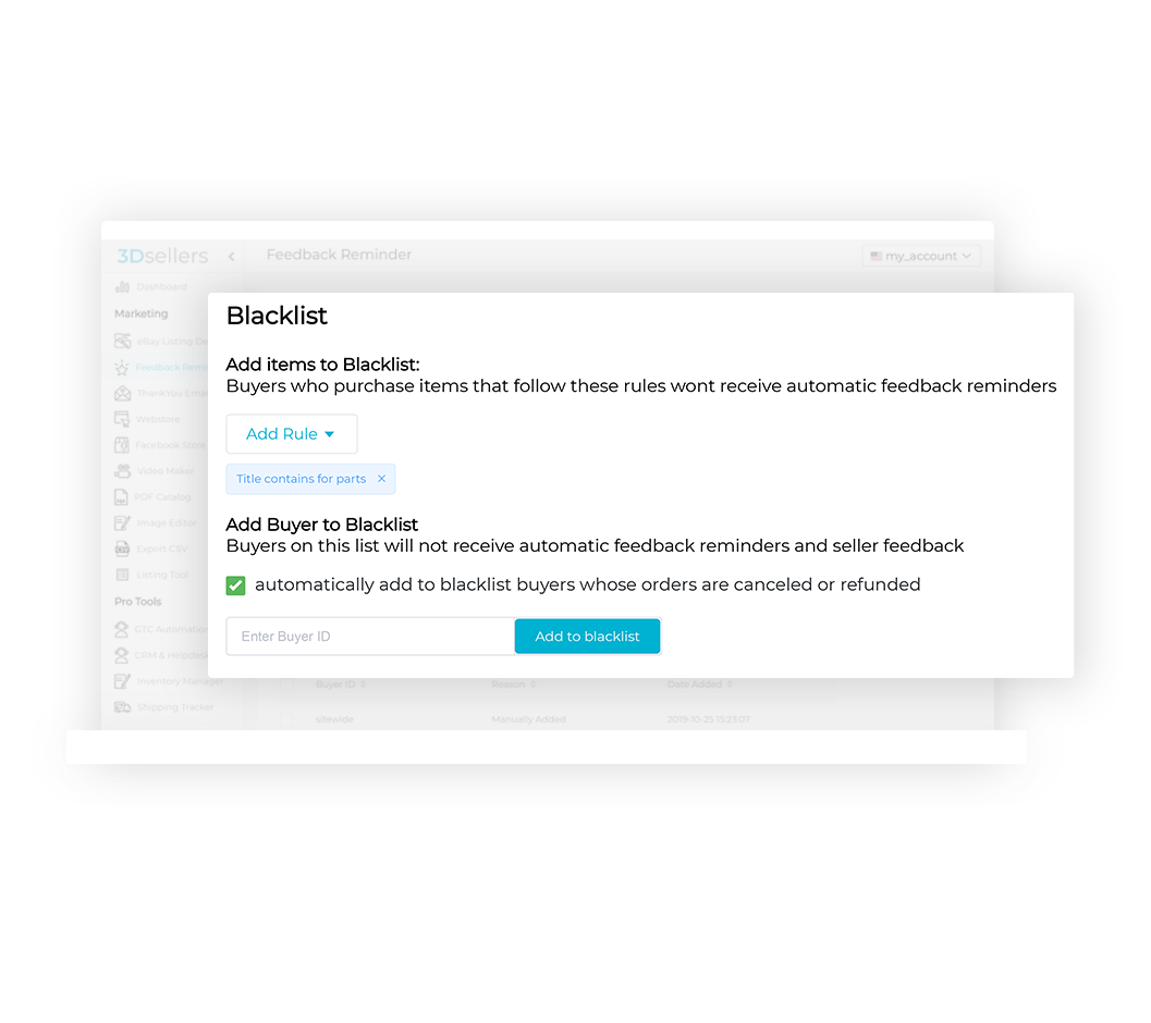 eBay Feedback Reminder Increase eBay Feedback