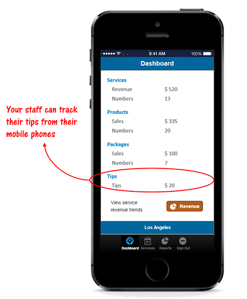 Track Tips On Employee App