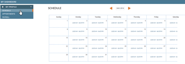 Personalized Dashboard for Employees
