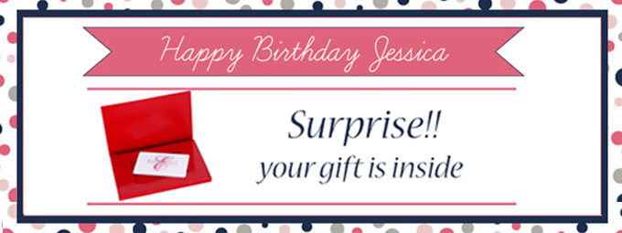 Sell more birthday gift cards in your Spa and Salon