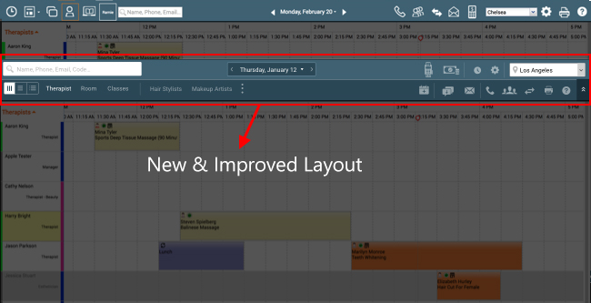 NEW AND IMPROVED CALENDAR VIEW