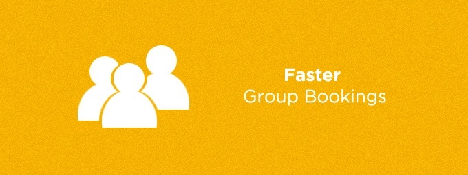 Faster Group Bookings