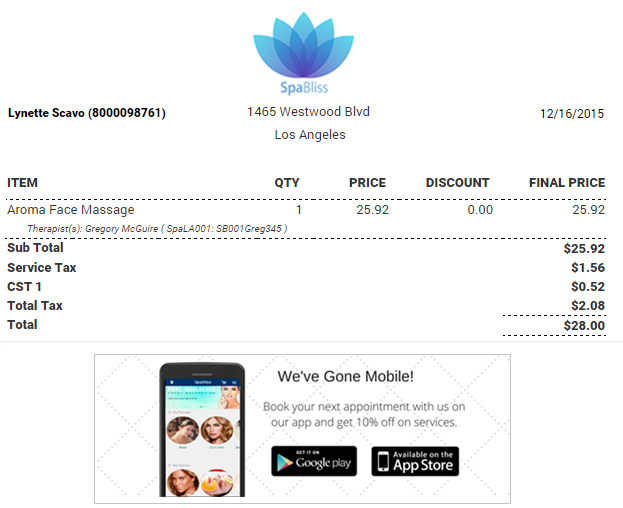 Promote Online Booking & Your Mobile App