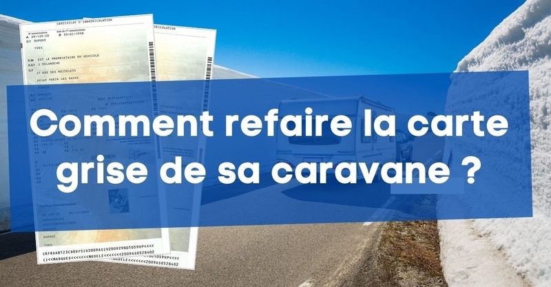 Comment Refaire Sa Carte Grise