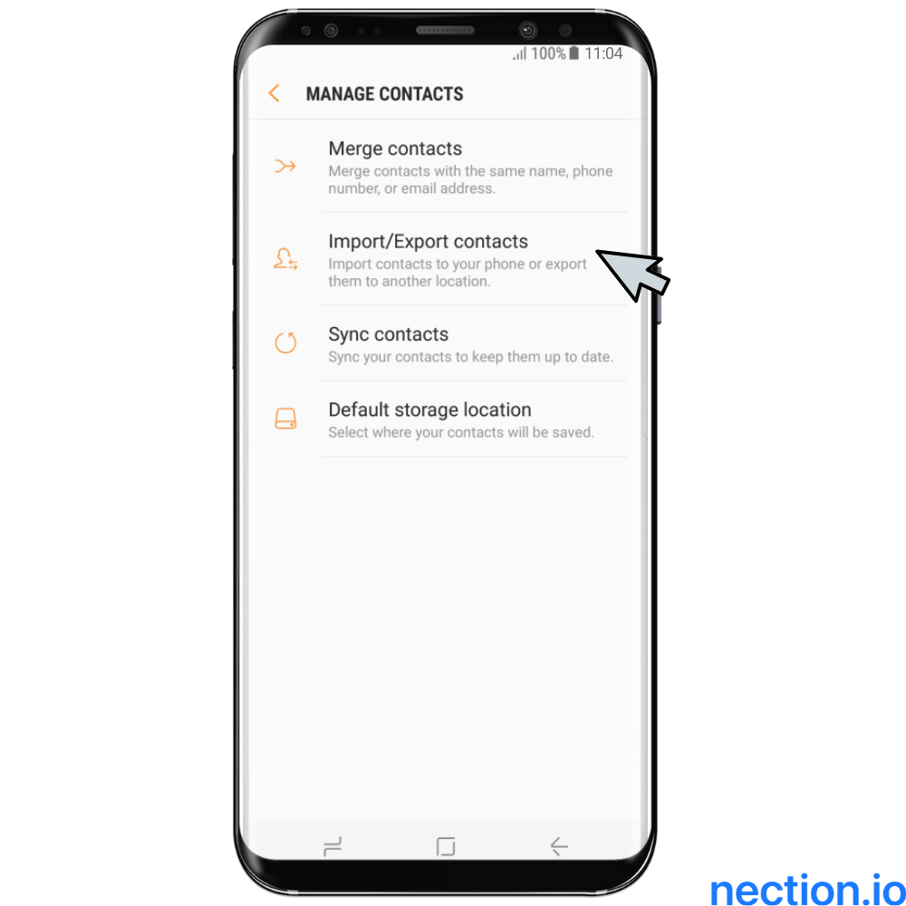 Import/Export Feature