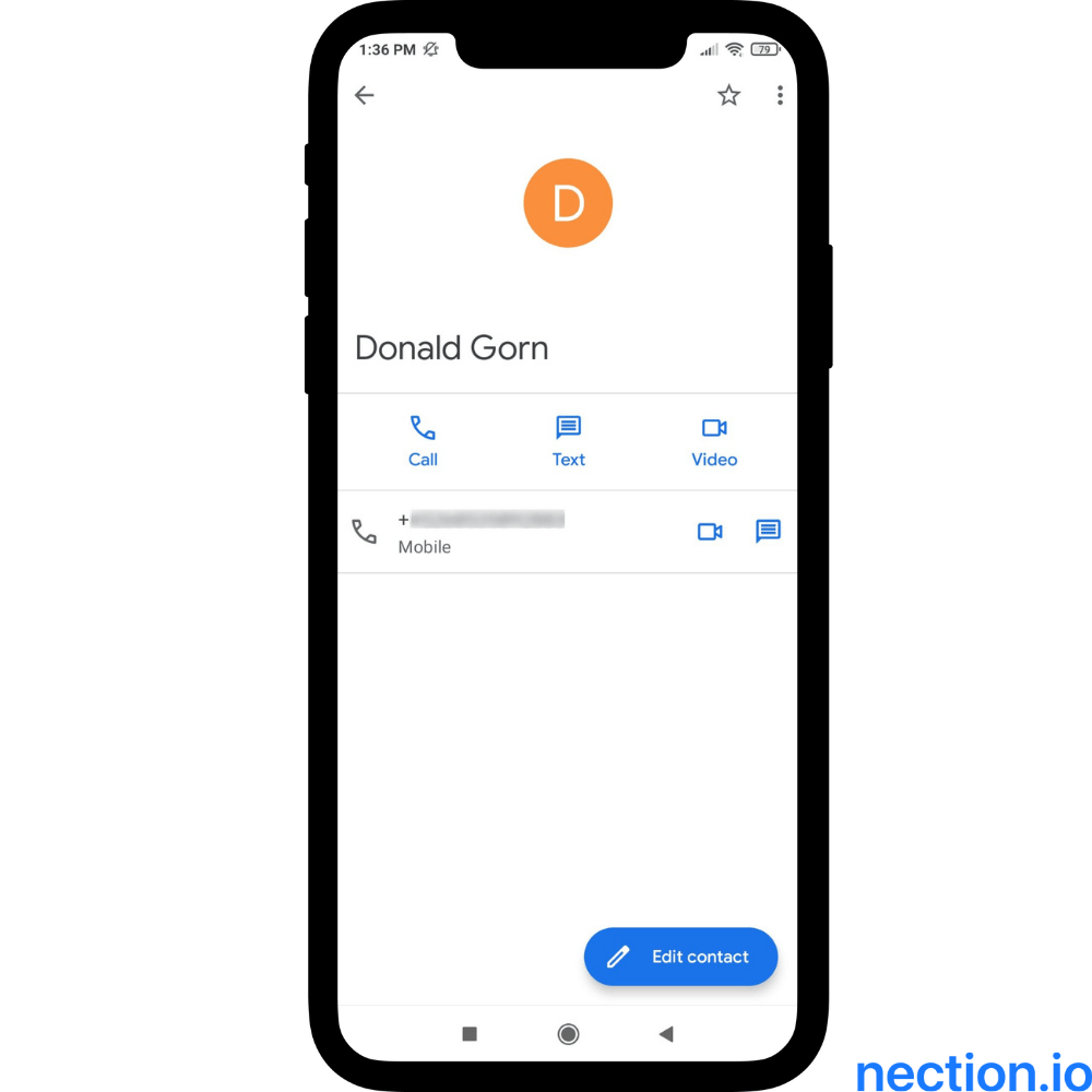 A three dots icon