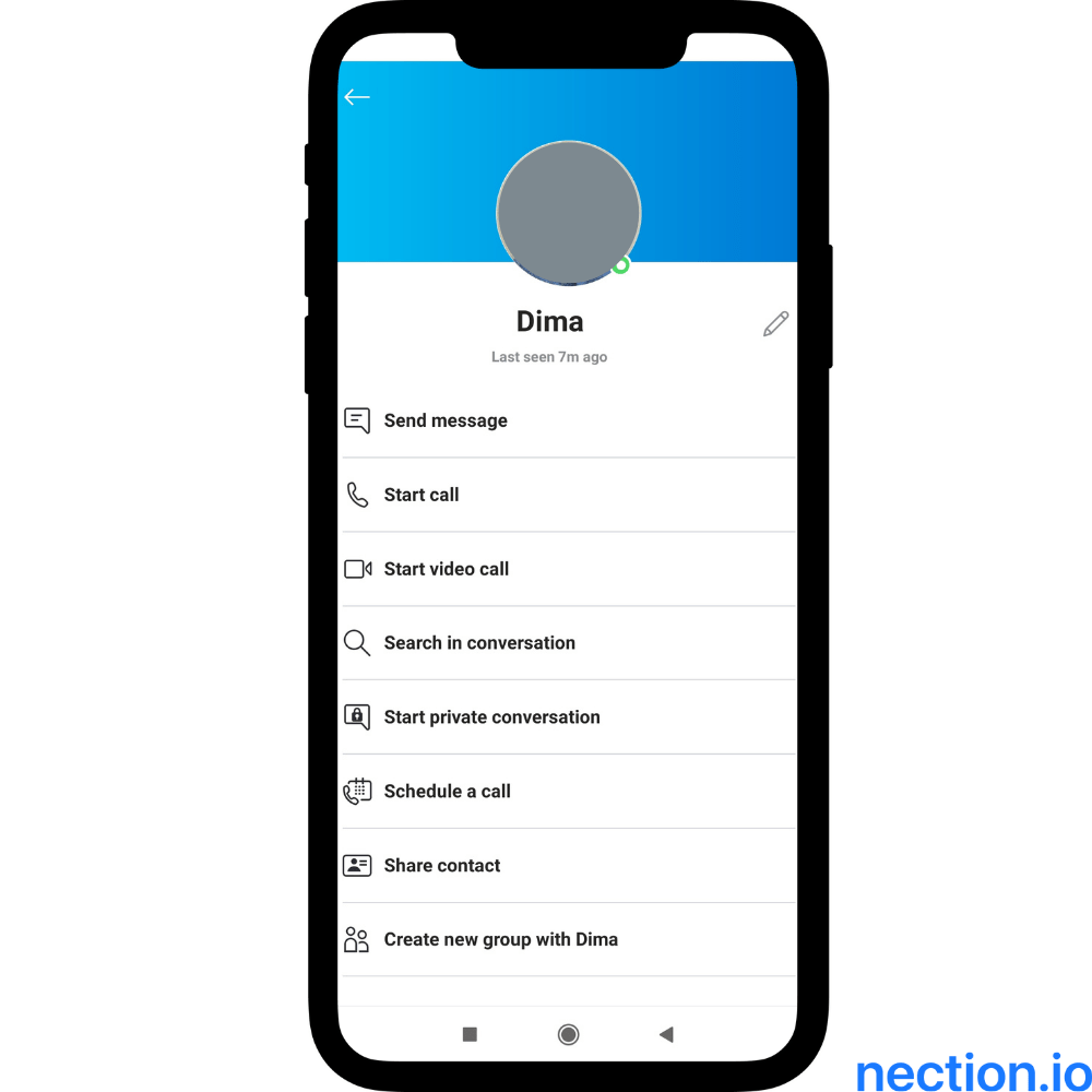 Profile details