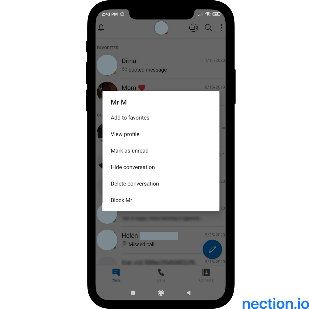 Not added profile