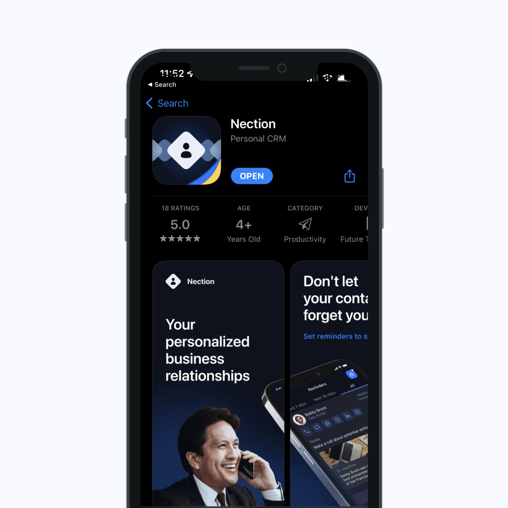 Nection App Store