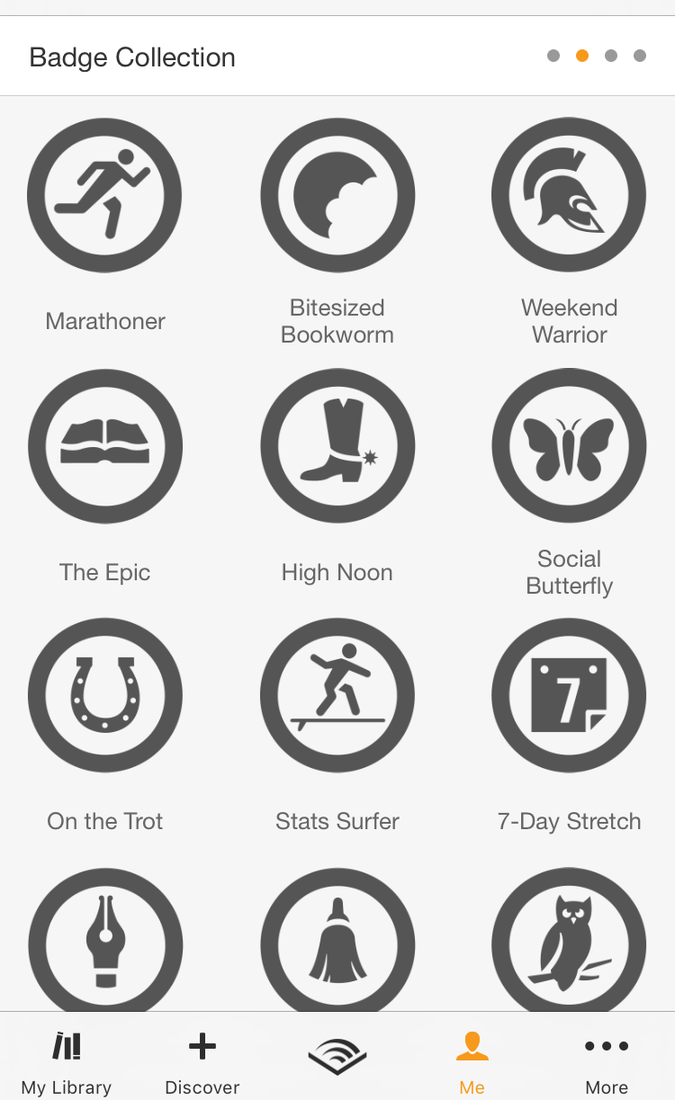 Audible Badges
