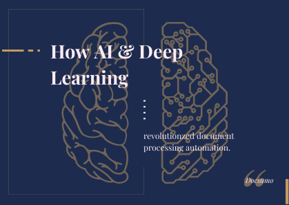 How AI and Deep Learning have Revolutionized Document Processing Automation!