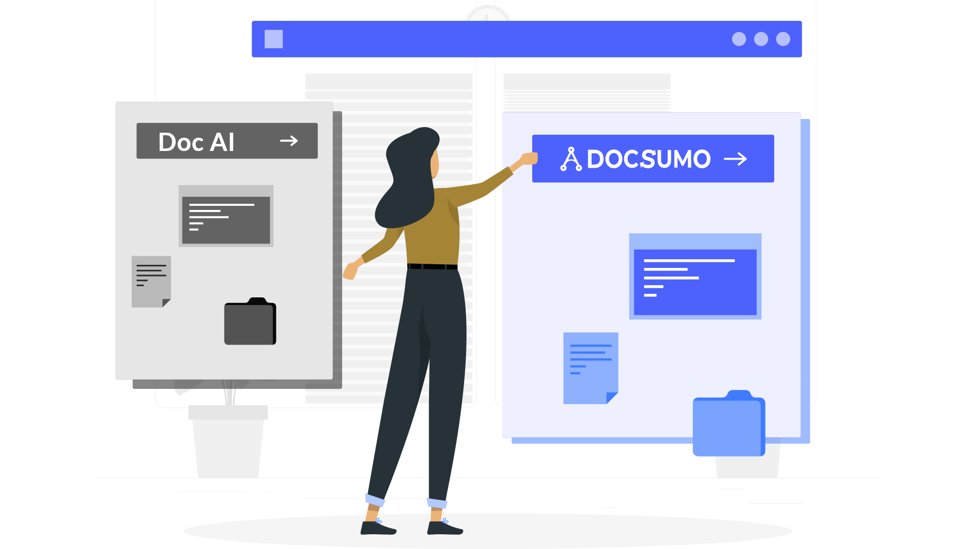 What makes Docsumo a fitting alternative to Doc AI by Google?
