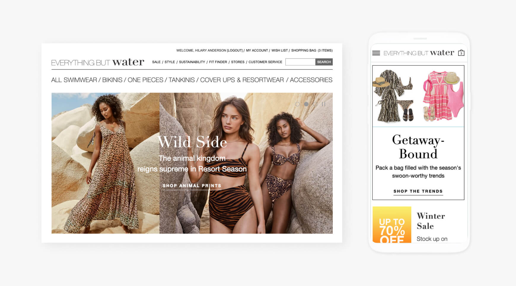 everything but water swimwear sale