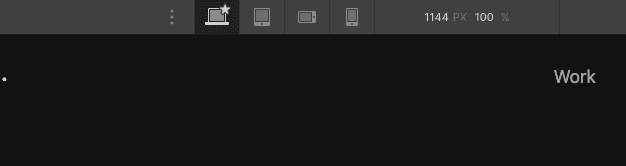Webflow breakpoints