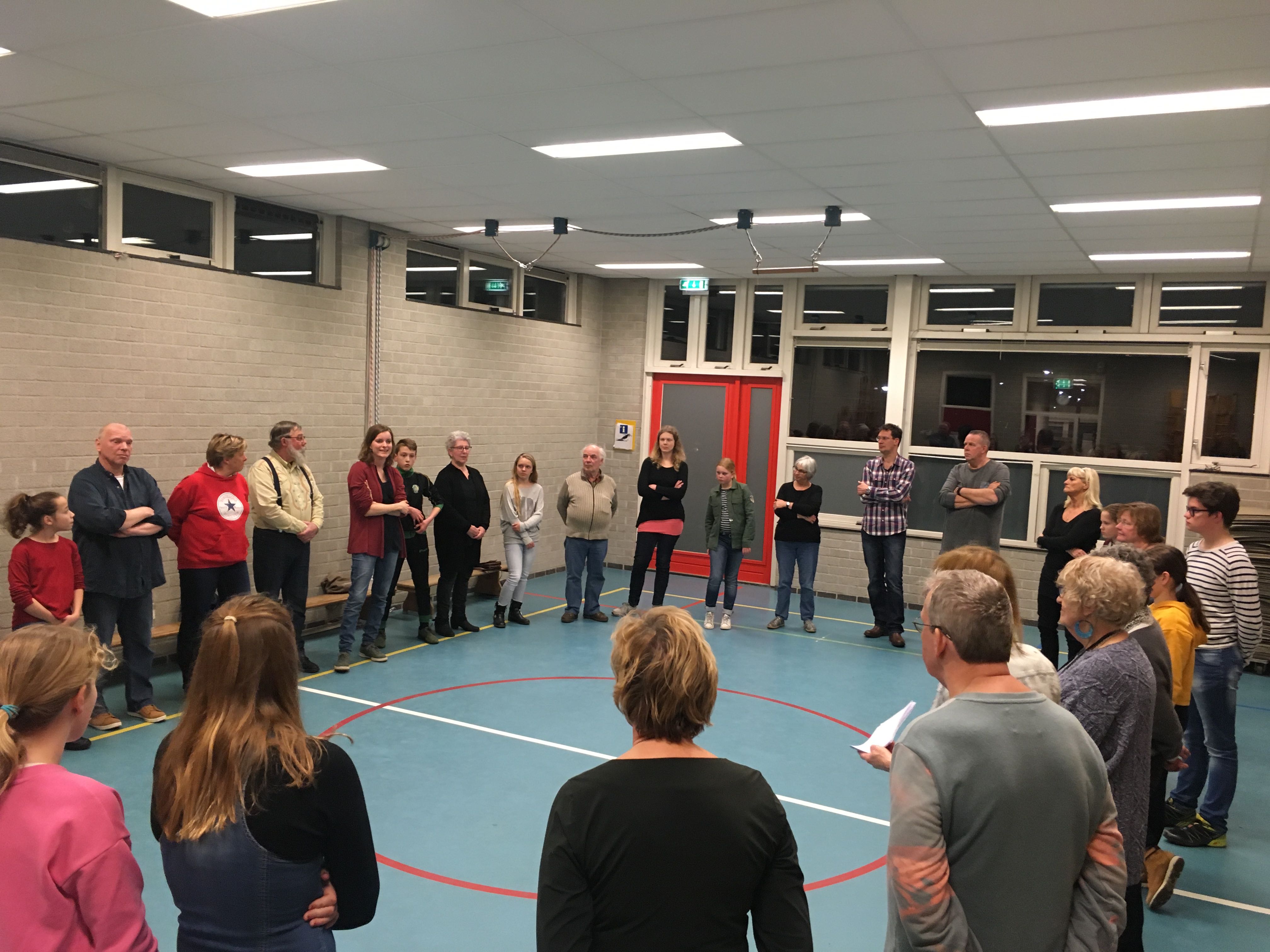 Voorbereidingen Toneelroute
