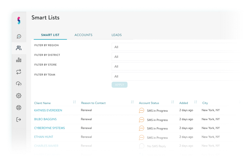 Smart List screenshot
