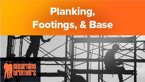 e learning training planking, footings, & base