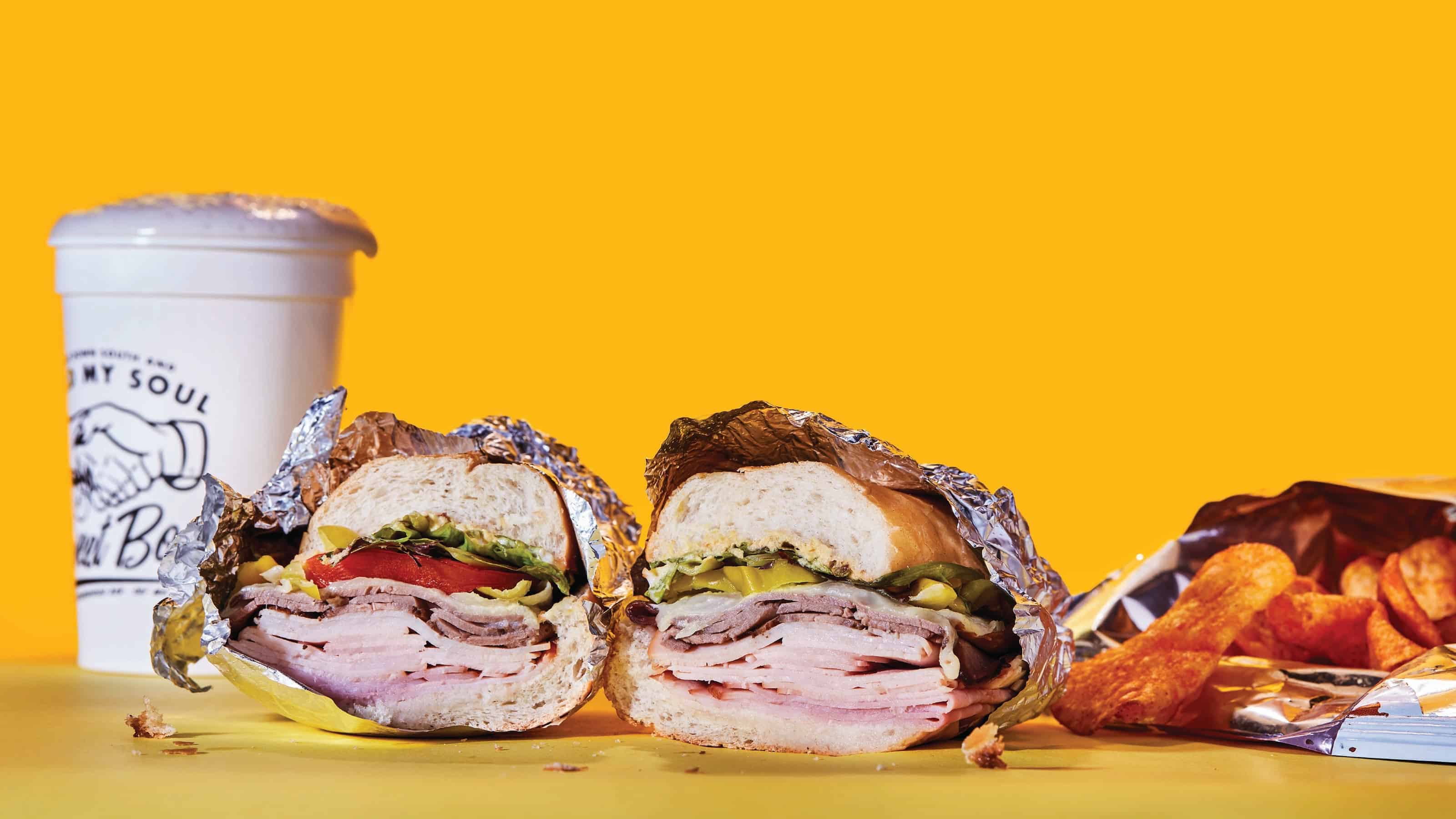 Restaurant Brand Design Secret Sandwich Shop Missouri