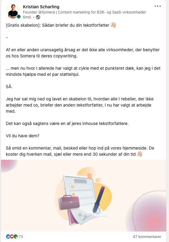 promovering af whitepaper organisk på sociale medier