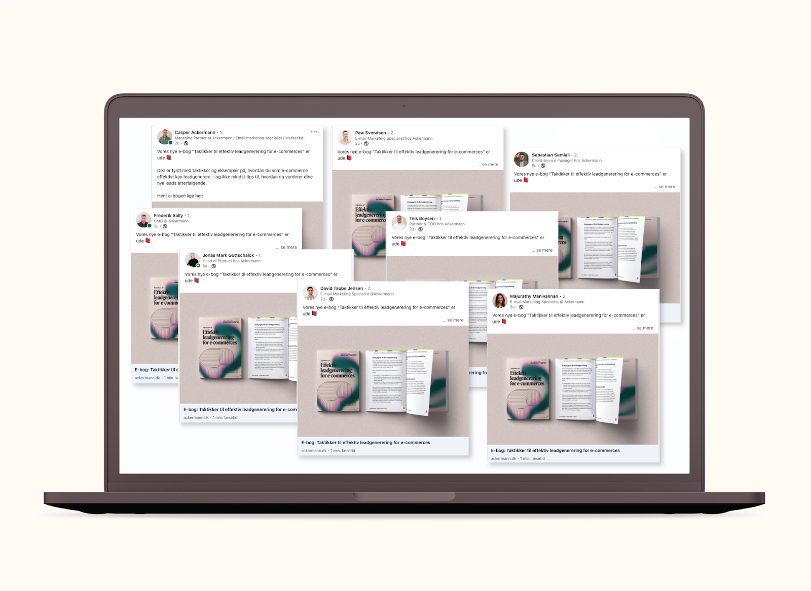 promovering af whitepapers organisk på sociale medier