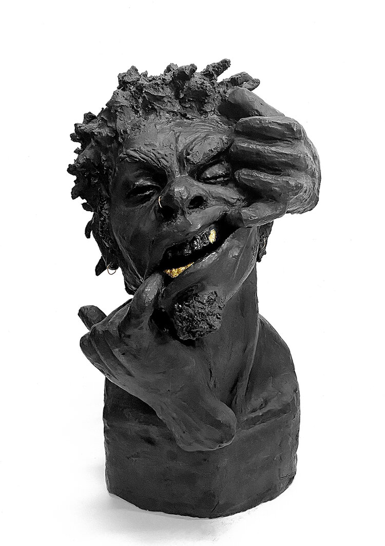With her sculptures, artist Murjoni Merriweather aims to highlight and celebrate the natural features of Black bodies.