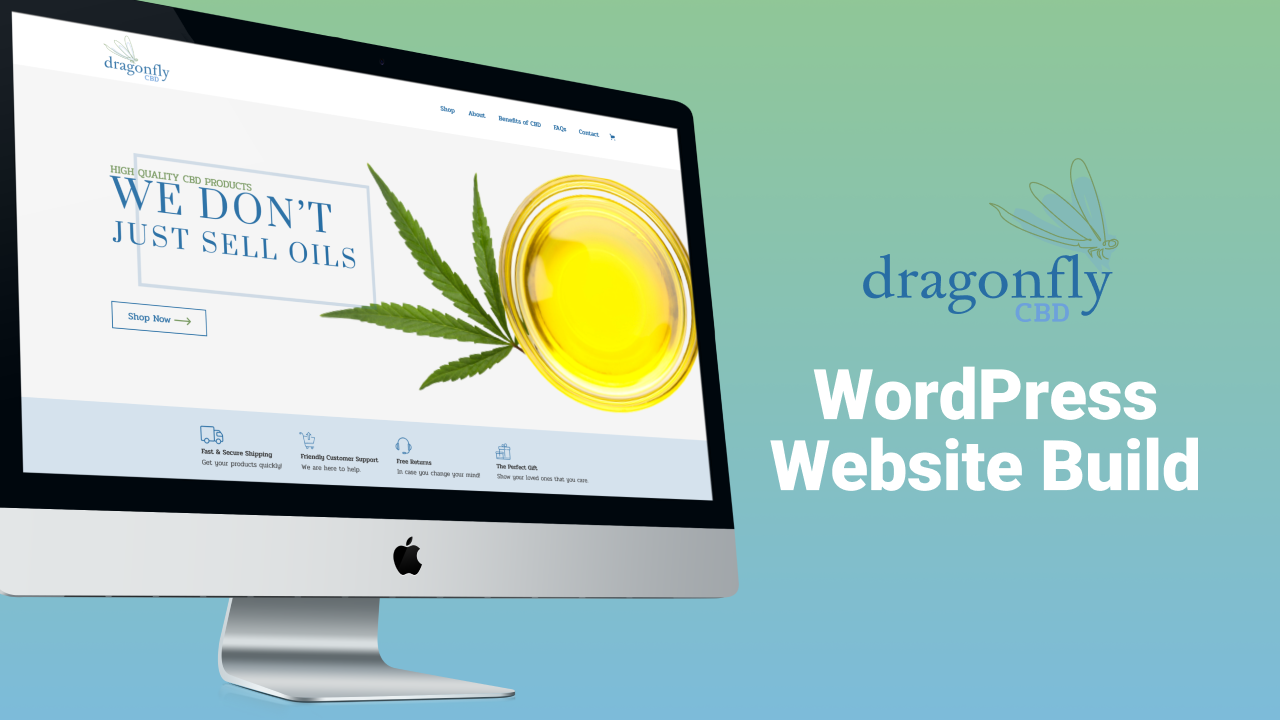 Dragonfly CBD: New Website & Identity Design | RSD News