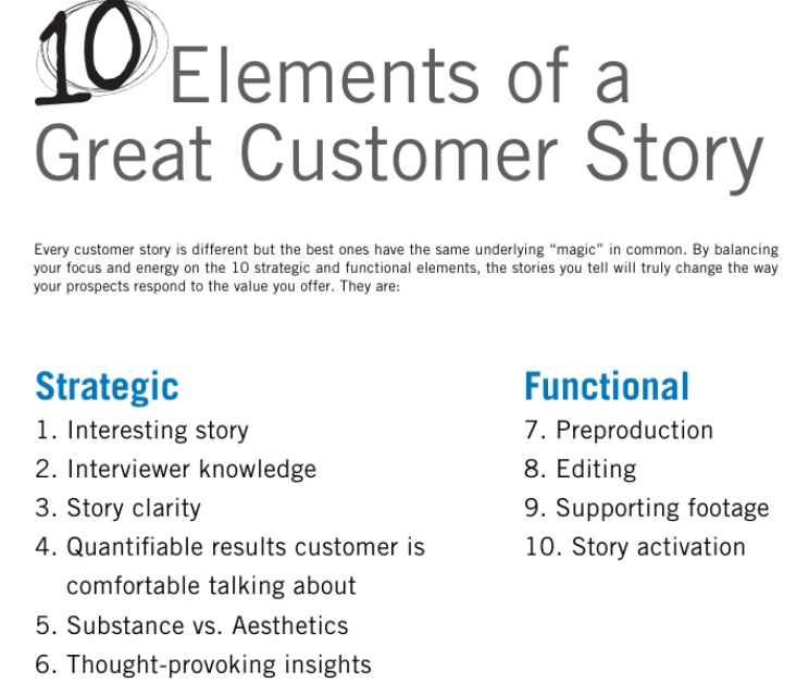 Key elements you should use when creating your testimonial videos.