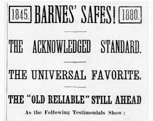 1800s social proof example - part 1.