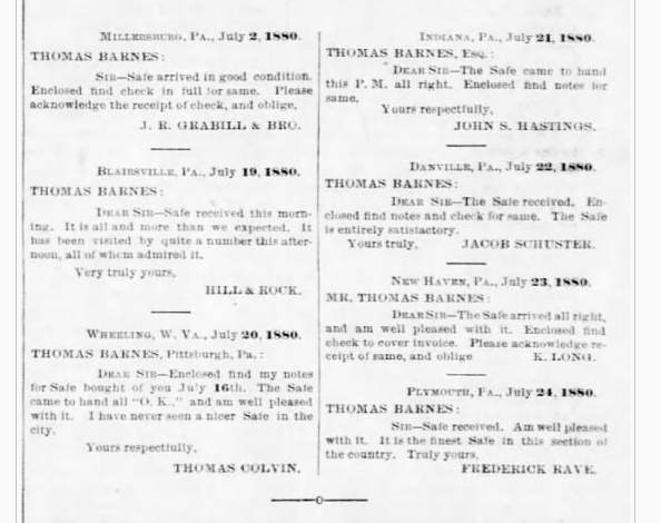 1800s social proof example - part 2.