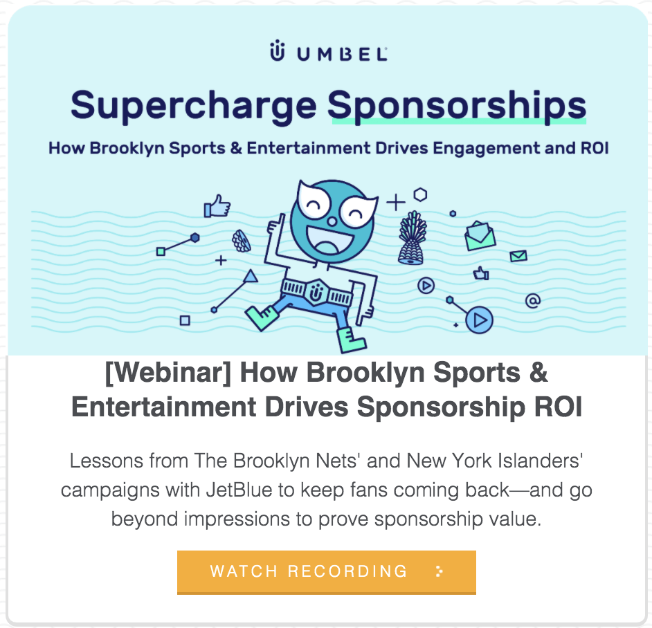 SaaS company webinar announcement example